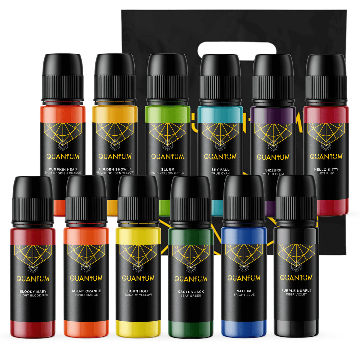 Quantru Inj Quantum Ink 12 Color Set - 1oz| InkWrapped.com