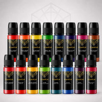 Quantum tattoo Ink 16 Bright Color Set- 1 oz