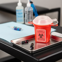 1-Quart Sharps Container with Lid
