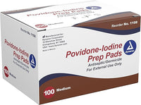 Povidone Iodine Prep Pads