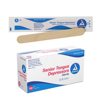 Dynarex- Sterile Senior Tongue Depressors 100ct Box
