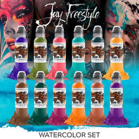 World Famous Jay Freestyle Watercolor Ink Set (12 colors) 1oz