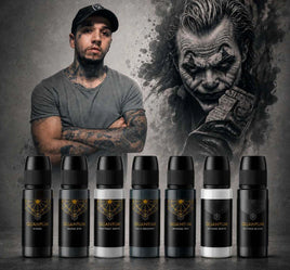 Quantum Tattoo Ink - Paulo Resende Portrait Gray Set 5pc 1oz