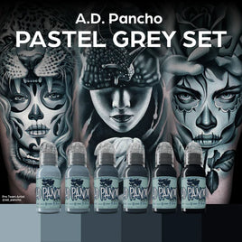 World Famous A.D. Pancho Pastel Grey Set 1oz