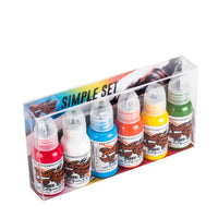 World Famous 6 Color Simple Set - 1oz.