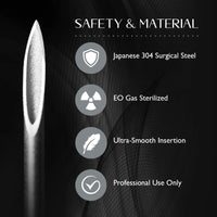 XACTpierce  Flagship Straight Piercing Needles