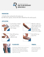 Recovery Derm Shield Rolls and Bangers