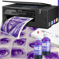 Inkjet Stencils 4oz Bottle Tattoo Printing Ink