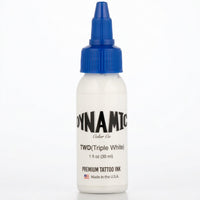 Dynamic Triple White Tattoo Ink