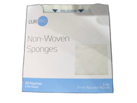 Non-Woven Sponge 4" x 4" 4-PLY ( STERILE ) Box Quantity per box: 25